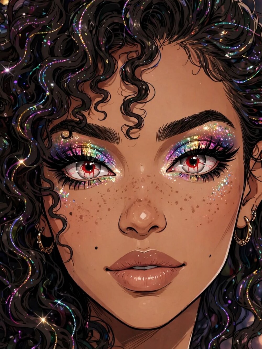 Halloween Color Eye Wear Lenses - Costume Enhancements